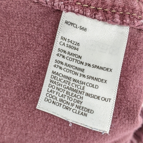 Royal Robbins Pants Stretch Soft Flannel-Like Feel Sz 12 - Picture 4 of 9